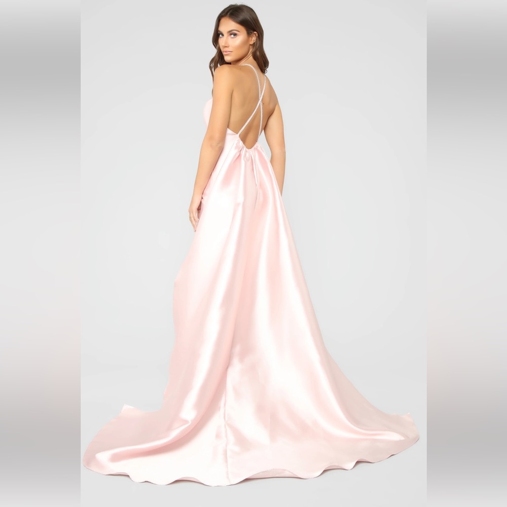 All In It with Train Dress - Pink - Picture 2 of 4